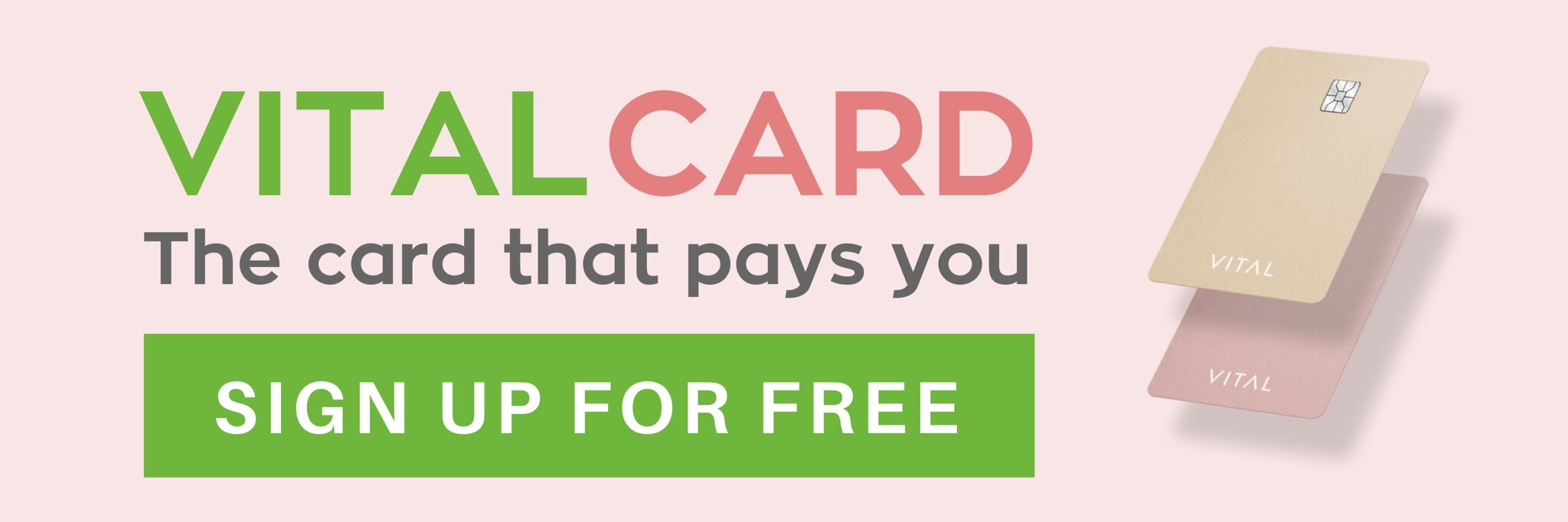 vital card - the card that pays you when you refer